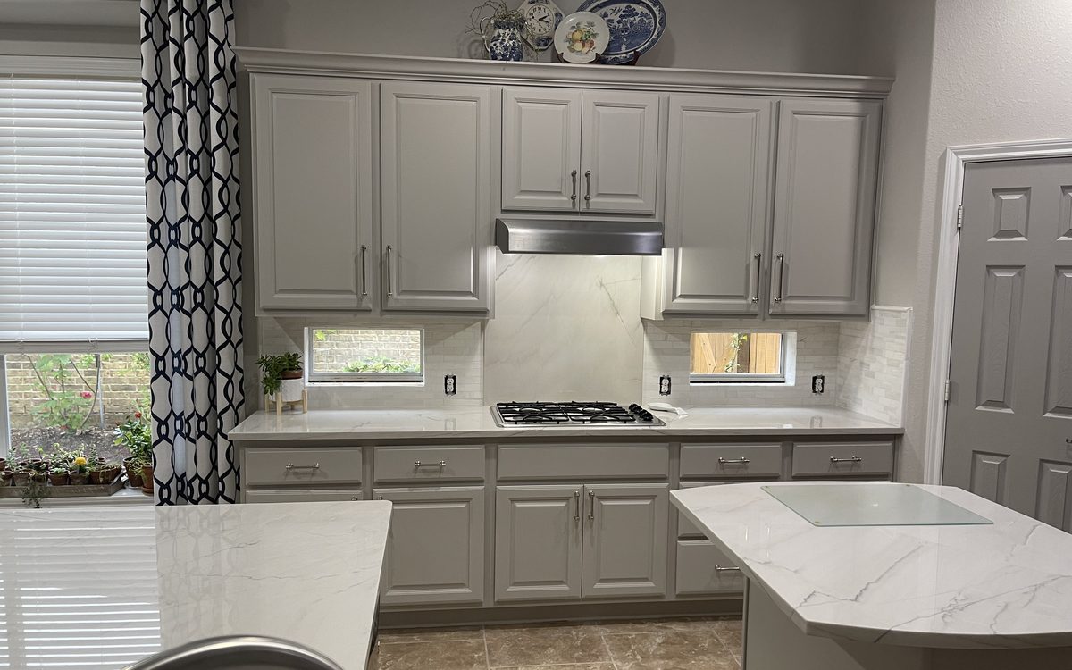 Custom kitchen by Haven Renovations — full kitchen renovation